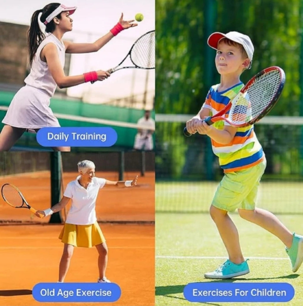 Solo Tennis Rebound Trainer – Practice Tennis Anytime, Anywhere   Train alone like a pro. No partner. No court. No problem 🎾