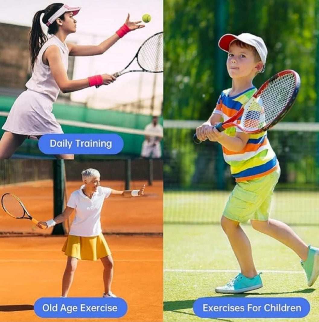 Solo Tennis Rebound Trainer – Practice Tennis Anytime, Anywhere   Train alone like a pro. No partner. No court. No problem 🎾