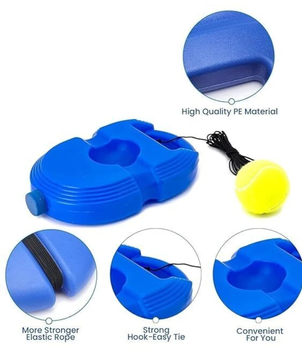 Solo Tennis Rebound Trainer – Practice Tennis Anytime, Anywhere   Train alone like a pro. No partner. No court. No problem 🎾